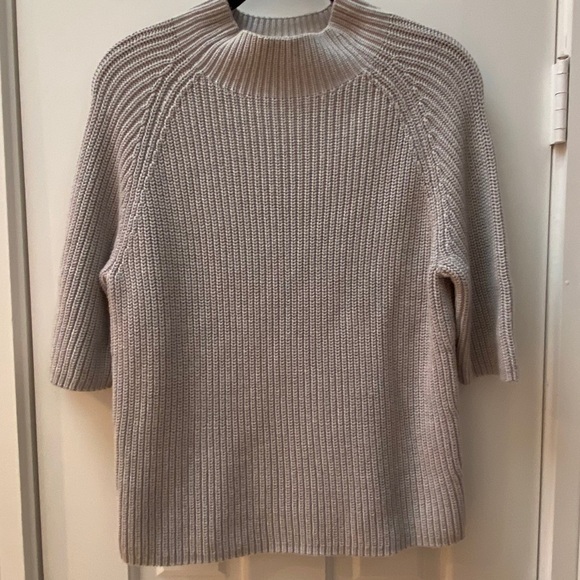 Theory Jodi Ribbed Knit Mock-Neck Sweater M* - Picture 3 of 8